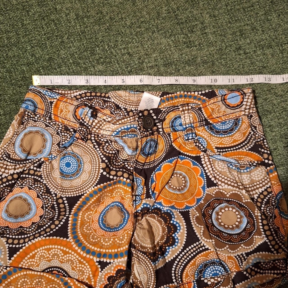 Gap Women's Multicolor Patterned Cargo Shorts - image 3